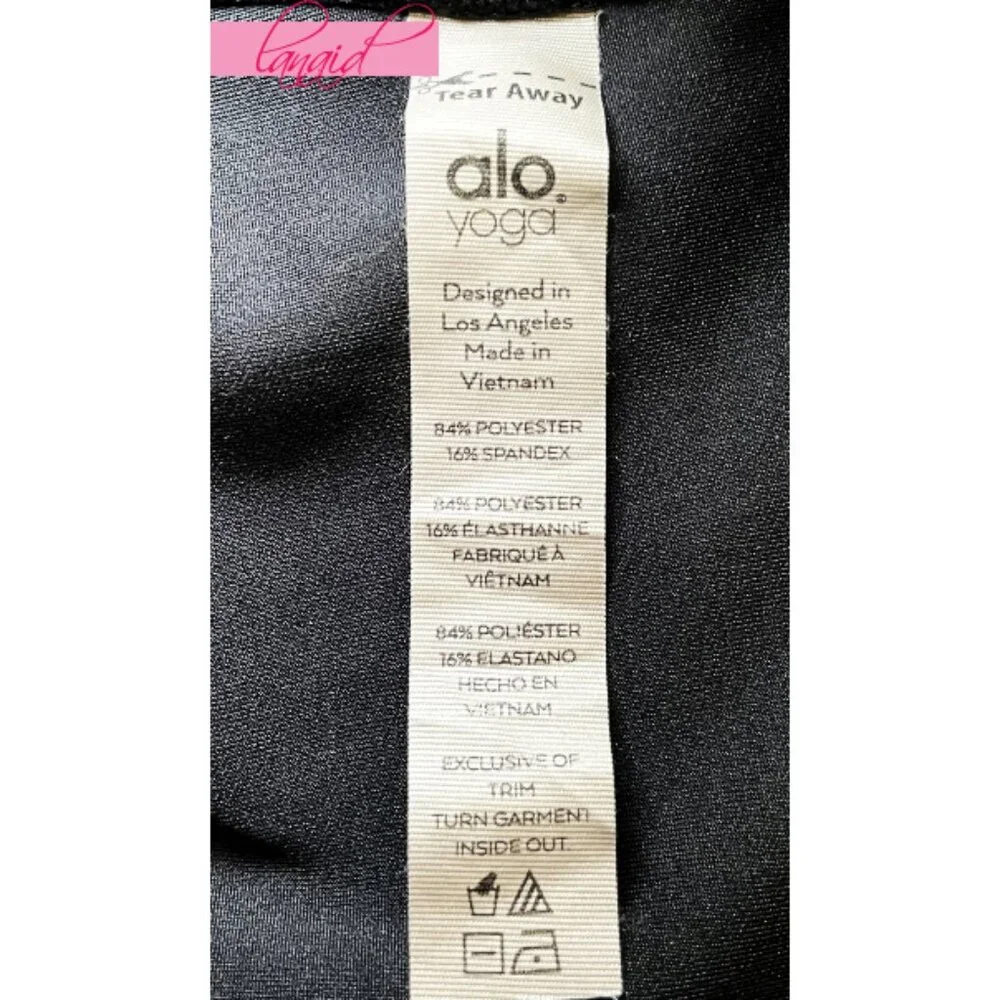 Alo Extreme High-Waist Airlift Biker Shorts Black Hi-Rise Bermuda Long Bike XS